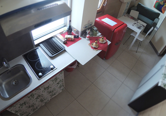 Tutti gli appartamenti sono dotati di piastra ad induzione e sono attrezzati per la cucina di ogni giorno.